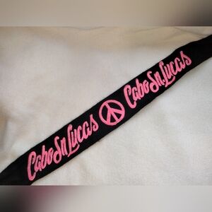 Cabo Sn Lucas Scarf Peace Sign